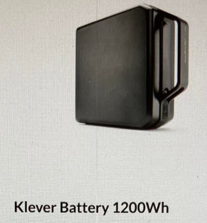 Batterie à levier 1200Wh, Enlèvement, Comme neuf