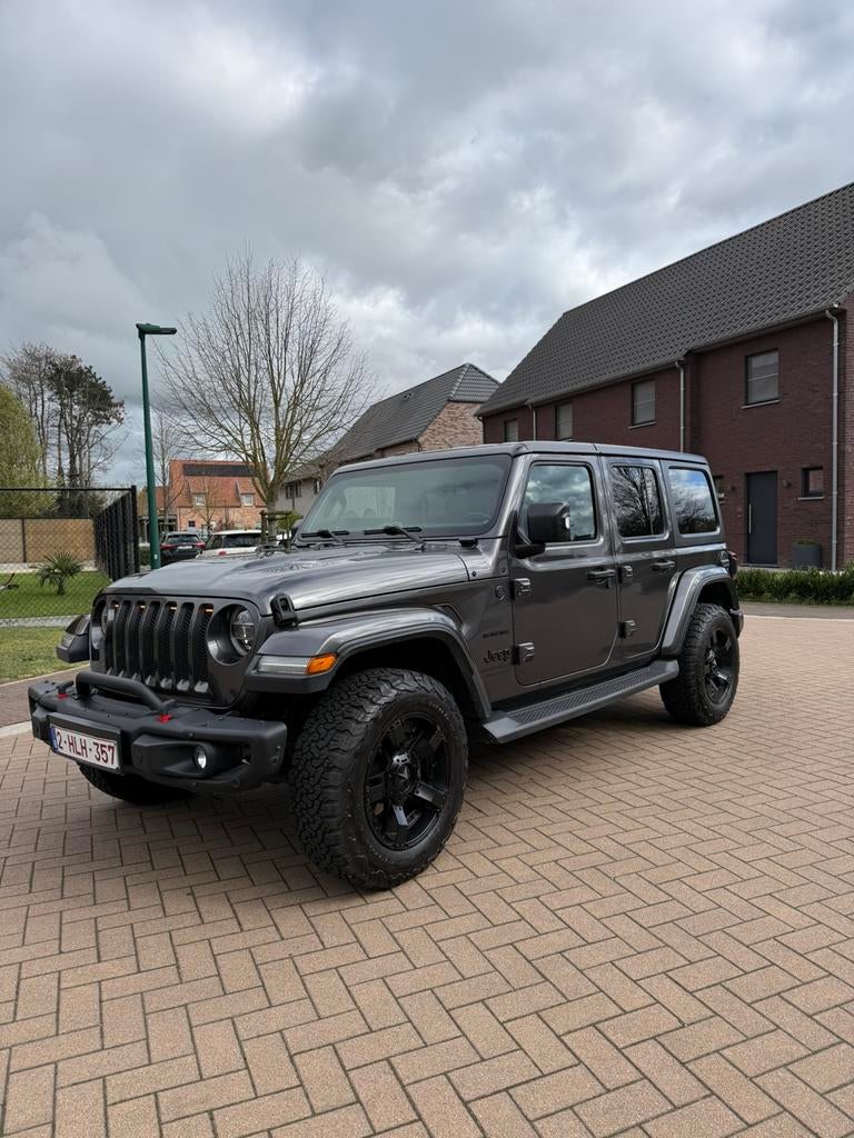 Jeep wrangler JL Sahara, Cuir, Argent ou Gris, Achat, Euro 6