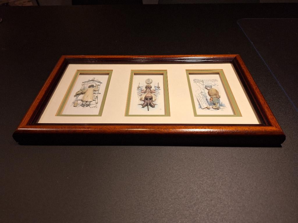 3D lijst Anton Pieck, Ophalen, Minder dan 50 cm, Zo goed als nieuw, Minder dan 50 cm