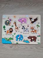 Puzzel, Ophalen of Verzenden, Zo goed als nieuw, Van hout, Minder dan 10 stukjes