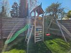 Speelhuisje met glijbaan en schommel van jungle gym, Kinderen en Baby's, Ophalen, Schommel