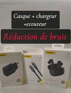 Pack écouteurs + chargeur + câble USB-C, Enlèvement ou Envoi, Neuf