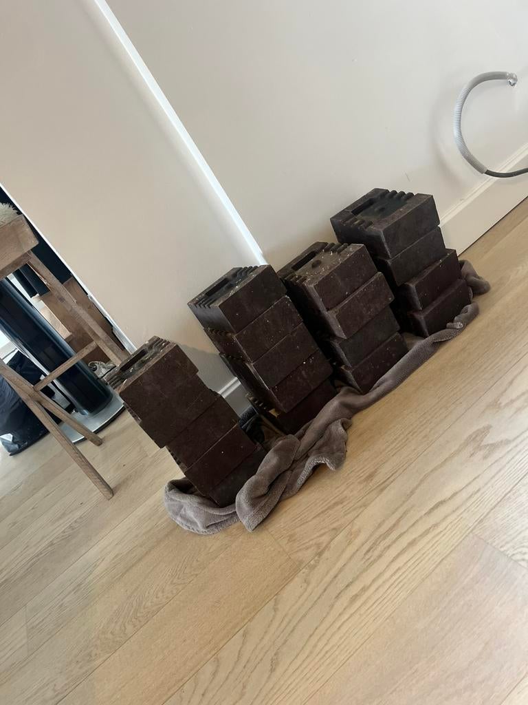 Vuurvaste lavastenen 100 beschikbaar, Ophalen, Zo goed als nieuw