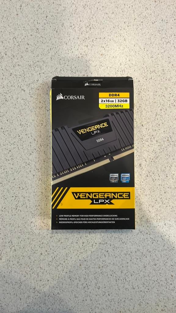 Corsair Vengeance LPX, Computers en Software, RAM geheugen, Gebruikt, Desktop, 32 GB, DDR4, Ophalen