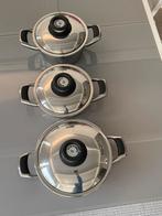 Poêles/casseroles Amc en très bon état, Maison & Meubles, Enlèvement ou Envoi, Comme neuf, Ensemble de casseroles