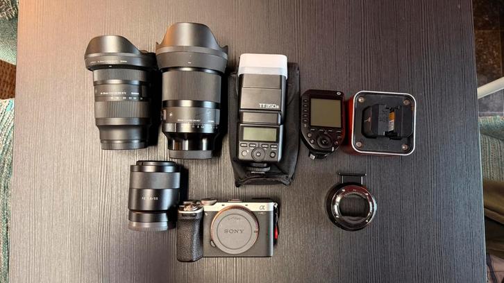 Sony Alpha volledig set, Audio, Tv en Foto, Fotocamera's Digitaal, Zo goed als nieuw, Compact, Sony, Ophalen