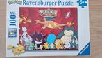 Pokémon puzzel Ravensburger 100XXL 6+, Ophalen, Meer dan 50 stukjes, Gebruikt, 6 jaar of ouder
