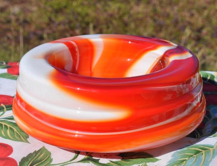 vide poche murano année 60 carlo moretti, Antiek en Kunst, Antiek | Glaswerk en Kristal, Ophalen of Verzenden