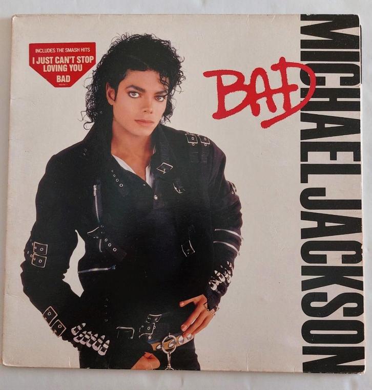 Michael Jackson – Bad (1987), CD & DVD, Vinyles | Pop, 12 pouces, Enlèvement ou Envoi
