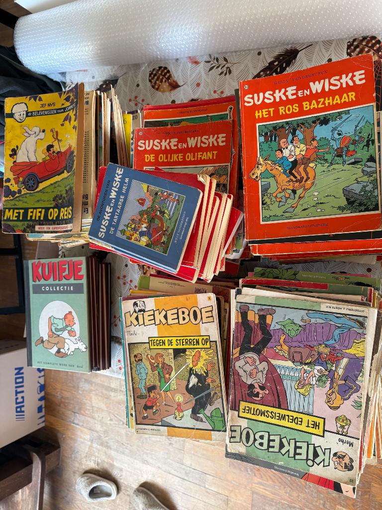 Groot lot stripboeken, Boeken, Stripverhalen, Meerdere stripboeken, Ophalen, Gelezen, Diversen