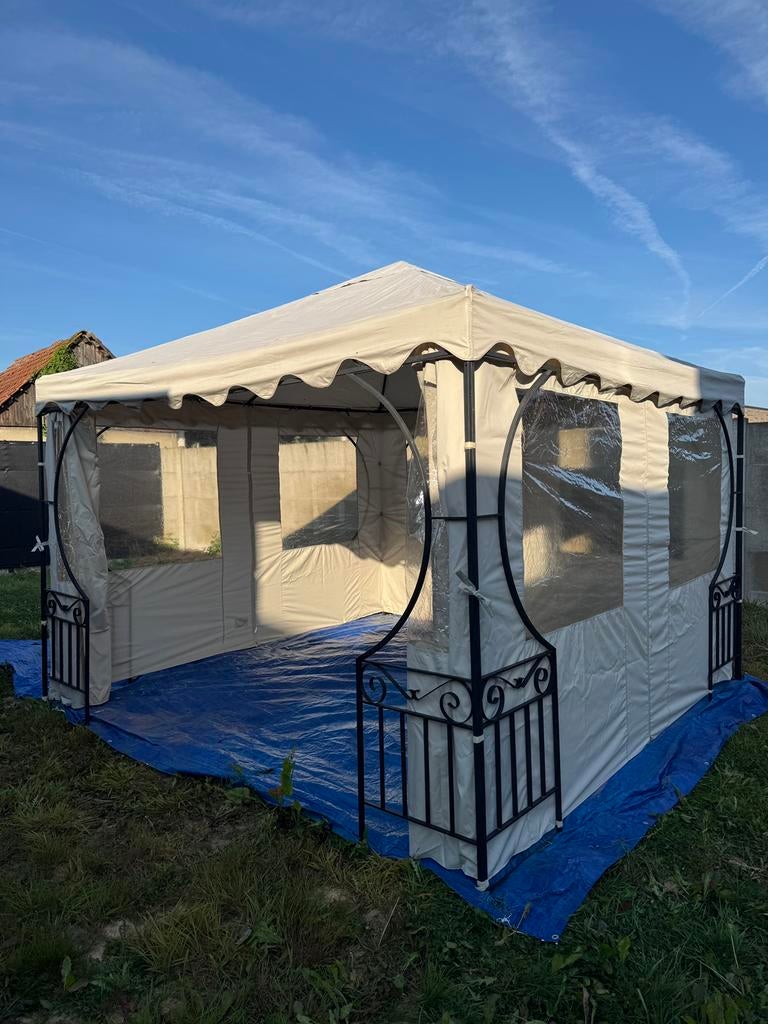 Paviljoen tent, Jardin & Terrasse, Tonnelles, Comme neuf, Pavillon, Enlèvement