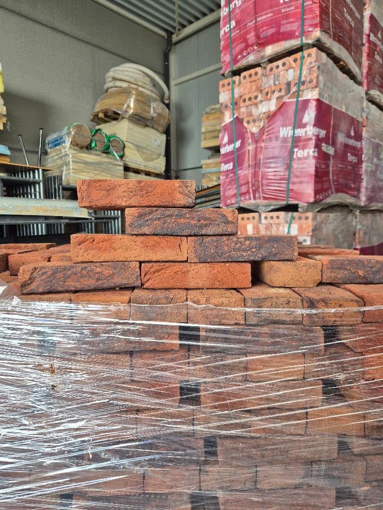 Lot gevelstenen, Ophalen, Nieuw, Bakstenen