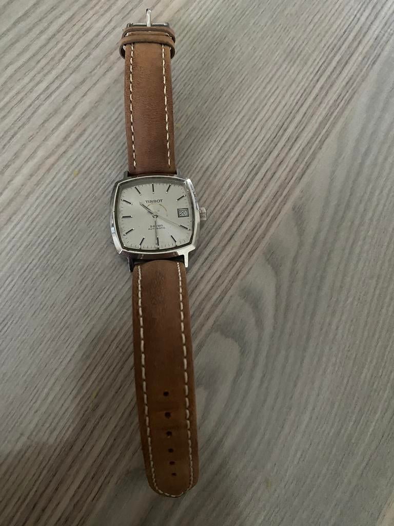 TISSOT AUTOMATIC IN PERFECTE 👌STAAT, Ophalen of Verzenden, Zo goed als nieuw
