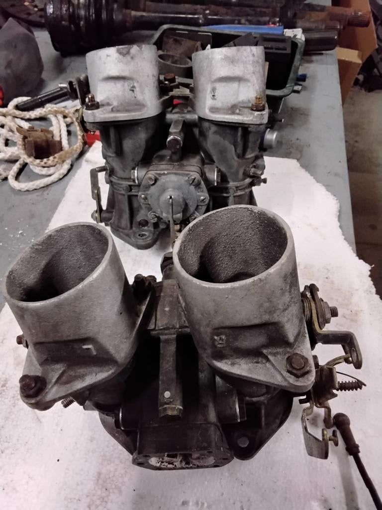 2 paires carburateurs SOLEX 40 BMW 2002 TI, Enlèvement ou Envoi, BMW