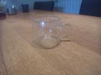theekopje glas vintage, Ophalen of Verzenden, Zo goed als nieuw, Glas, Kop(pen) en/of Schotel(s)
