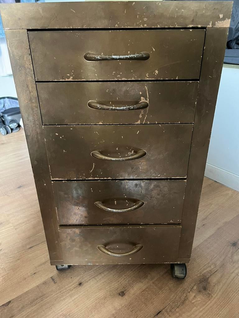 Ladekast op wieltjes, Huis en Inrichting, Kasten | Ladekasten, Ophalen, Gebruikt