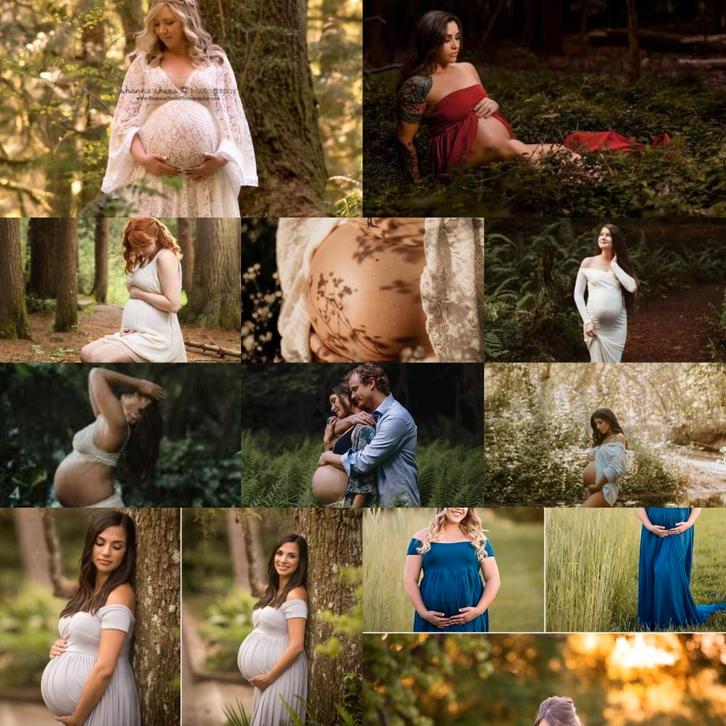 Zwangerschapsfotoshoot buiten (bos, veld of meer), Hobby & Loisirs créatifs, Hobby & Loisirs Autre, Neuf, Enlèvement