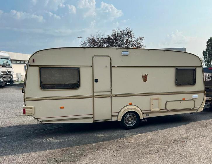 Tabbert comtesse 530, Caravans en Kamperen, Caravans, Particulier, tot en met 4, 1250 - 1500 kg, Tabbert, 5 tot 6 meter, Disselslot