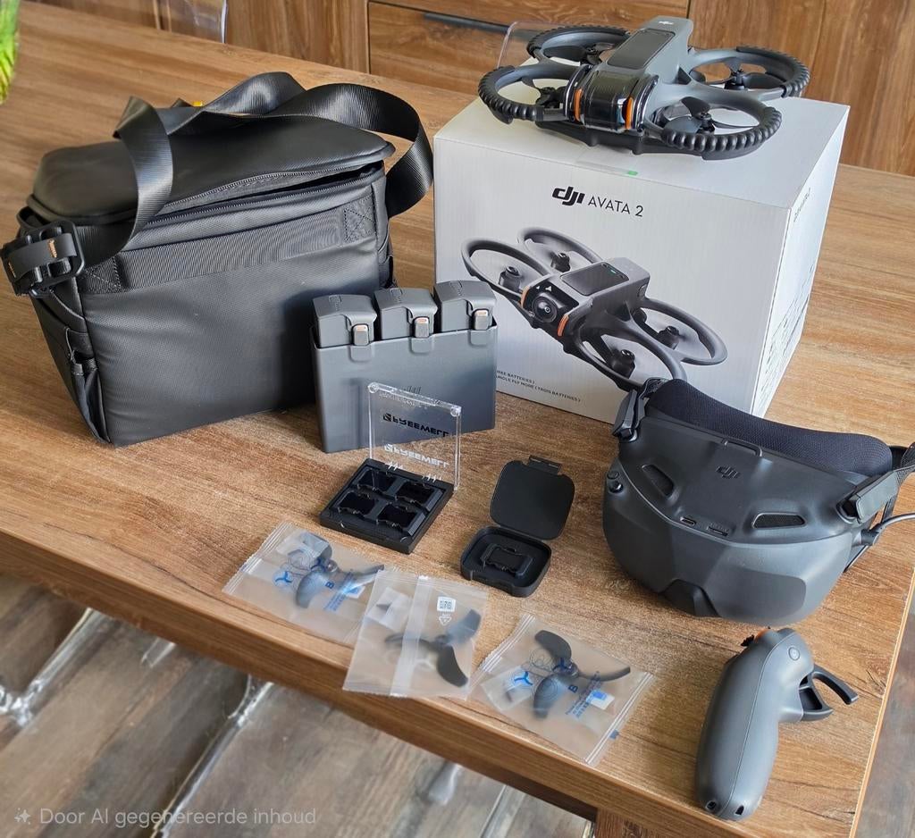 Dji Avata 2 fly more combo, Audio, Tv en Foto, Drones, DJI, Ophalen of Verzenden
