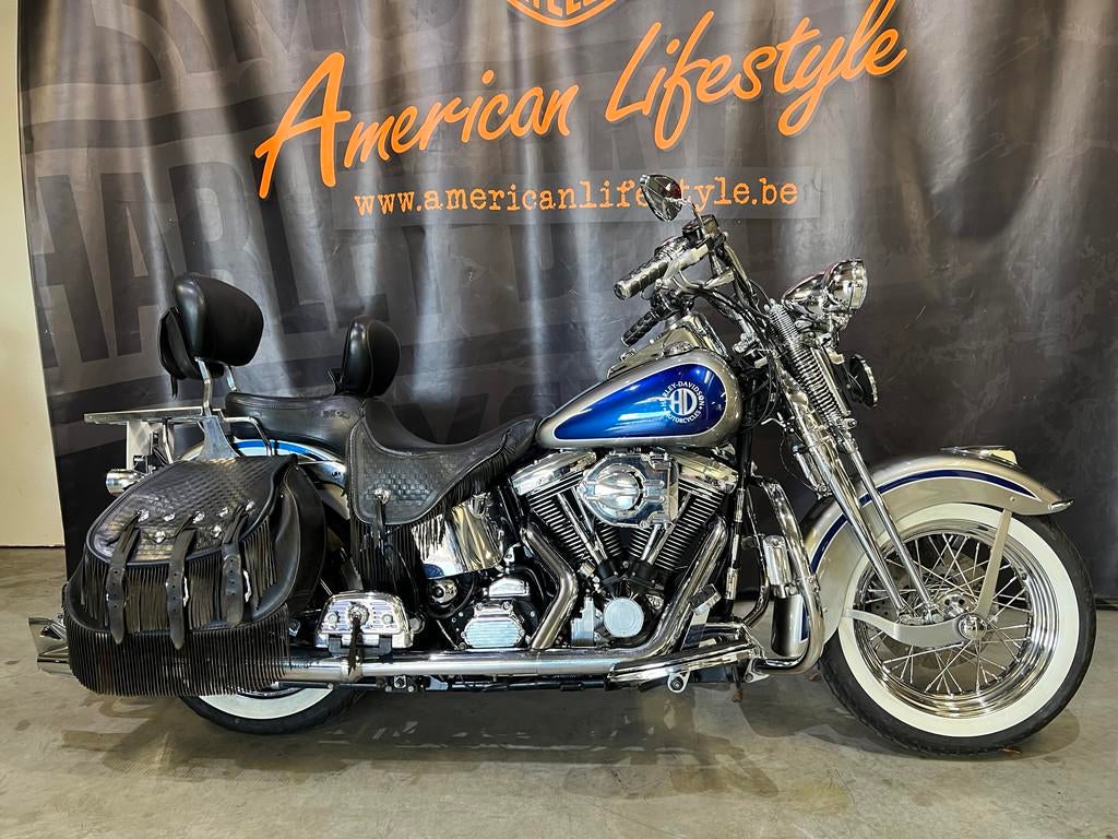 Harley-Davidson Chopper Softail Heritage Springer, Motos, Motos | Harley-Davidson, Entreprise, Autre