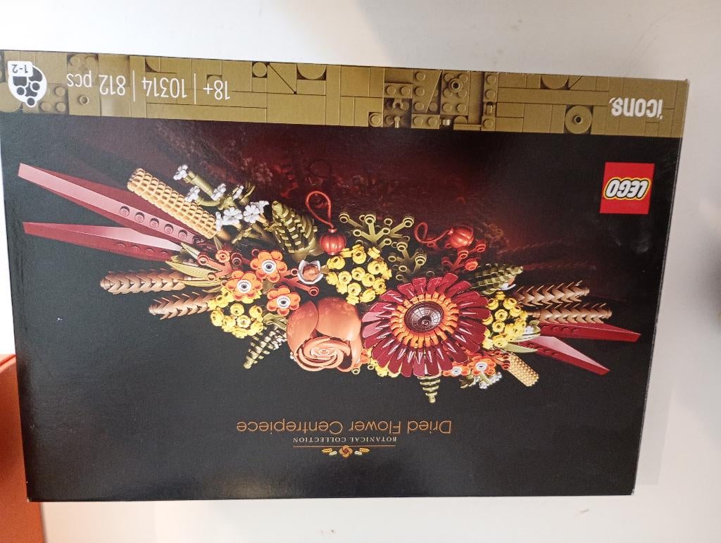 lego bloemen 10314 ophalen in Ninove of Ieper, Ophalen, Compleet, Lego, Nieuw