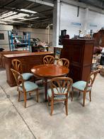 Eetkamer met uitschuifbare tafel, Ophalen, Gebruikt, 6 tot 8 stoelen