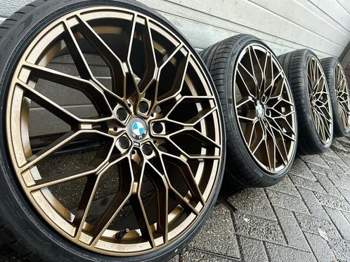 20 inch Bronze BMW 3 4 serie G20 G21 G22 G23 velgen banden, Auto-onderdelen, Banden en Velgen, Banden en Velgen, Zomerbanden, 20 inch