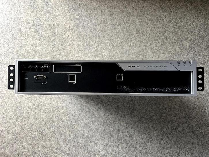MITEL 3300 CX II CONTROLLER (incl. rackmount), Télécoms, Télématique & VoIP, Utilisé, Accessoires, Enlèvement
