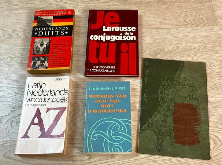 5 woordenboeken, Boeken, Woordenboeken, Gelezen, Frans, Overige uitgevers, Ophalen