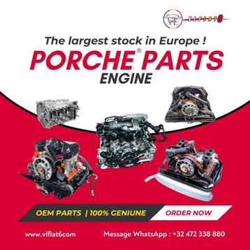 Porsche-motoren — Van klassiekers tot moderne high-pe-blokke beschikbaar voor biedingen