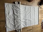 Ecru stores, Ophalen, Gebruikt, 100 tot 150 cm, Crème