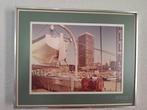 Vintage fotokader met zicht op Oostende, Ophalen