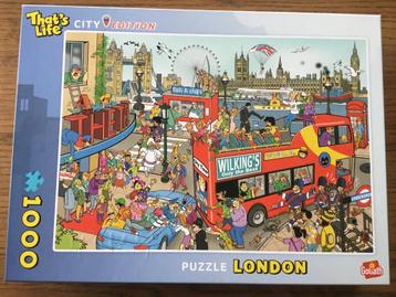 Puzzel Goliath 1000 stukjes That's life city edition London beschikbaar voor biedingen