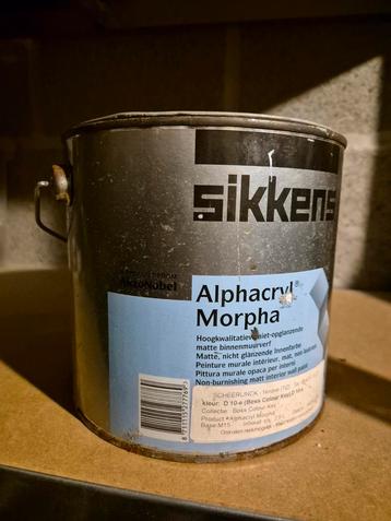Sikkens Alphacryl Morpha muurverf, 2,5L (warm grijs-bruin) beschikbaar voor biedingen