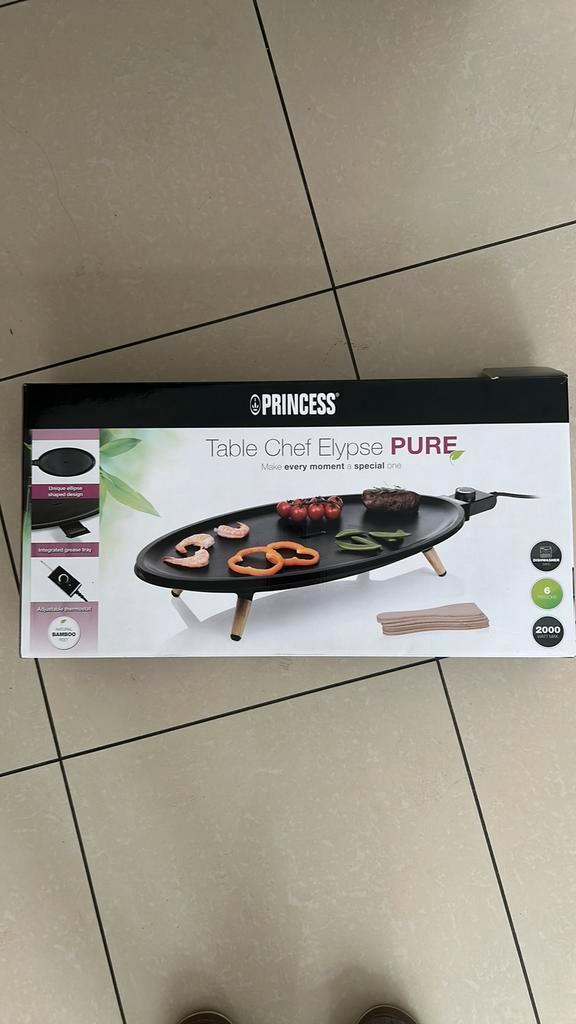 Princess 103200, Electroménager, Plaques de gril, Neuf, Gril de table, Lave-vaisselle, Enlèvement