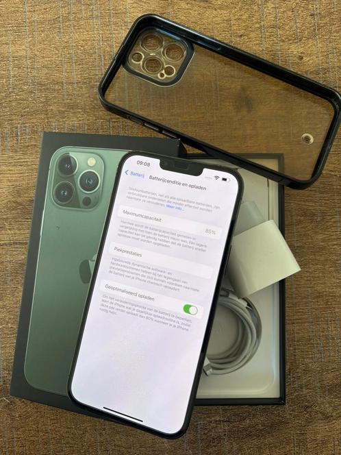 Iphone 13 Pro Max 128gb Alpine Green, Telecommunicatie, Mobiele telefoons | Apple iPhone, Gebruikt, 128 GB, Zonder abonnement