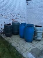 Regentonnen, Ophalen, Gebruikt, Kunststof