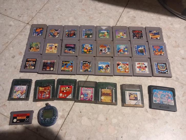 Gameboy games color gamegear tamagoychi tiger zazoo, Games en Spelcomputers, Games | Nintendo Game Boy, Ophalen of Verzenden