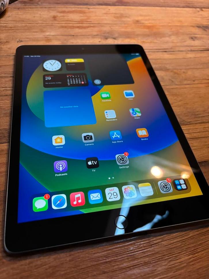 Apple iPad 9th gen 64GB - zo goed als nieuw, Computers en Software, Apple iPads, Overige modellen, Wi-Fi, 10 inch, 64 GB, Grijs
