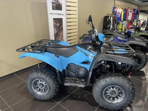 Yamaha Grizzly EPS 2023, Cyan (NIEUW), Motoren, Quads en Trikes, 12 t/m 35 kW, 1 cilinder, Ophalen