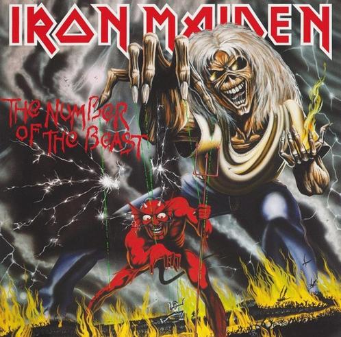 Iron Maiden - The Number Of The Beast (40th Yr) (1884661873), Cd's en Dvd's, Vinyl | Hardrock en Metal, Nieuw in verpakking, Ophalen of Verzenden