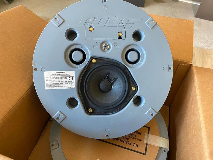 BOSE Kit Enceintes FreeSpace Model 102F/12 Flush Mount, Audio, Tv en Foto, Luidsprekerboxen, Zo goed als nieuw, Bose, Ophalen of Verzenden