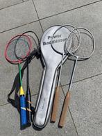 Badmintonraketten, Sport en Fitness, Badminton, Racket(s), Gebruikt, Ophalen