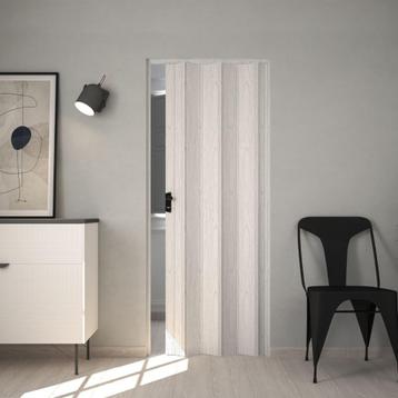 AANBIEDING! Balci Nora vouwdeur zonder glas wit essen 87x214 beschikbaar voor biedingen