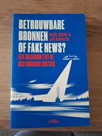 Jan Dumolyn - Betrouwbare bronnen of fake news?, Boeken, Ophalen of Verzenden, Nieuw, Jan Dumolyn; Marc Boone