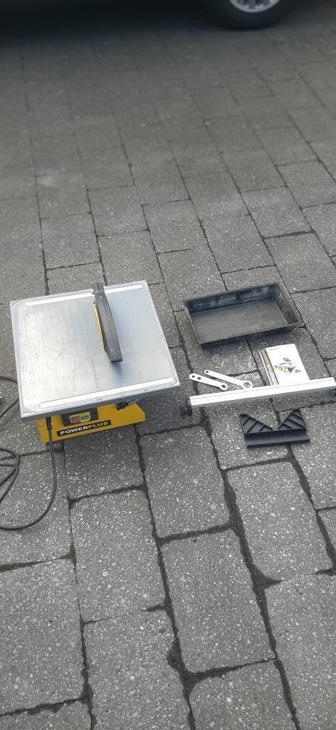 Tegelsnijder (met garantie), Doe-het-zelf en Bouw, Tegels, Zo goed als nieuw, Graniet, Ophalen