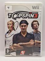 Top Spin 3 Wii, Games en Spelcomputers, Games | Nintendo Wii, Overflocomputers, Gebruikt, Ophalen of Verzenden, Sport