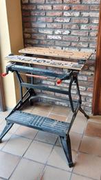Werkbank, inklapbaar, Doe-het-zelf en Bouw, Ophalen, Gebruikt, Bankschroef