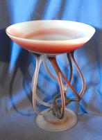 vase sur pied de jozefina krosno pologne, Antiquités & Art, Enlèvement ou Envoi