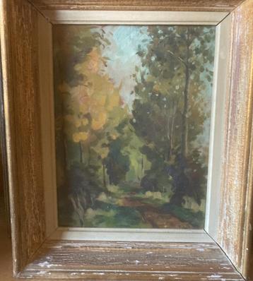 Peinture paysage huile beschikbaar voor biedingen